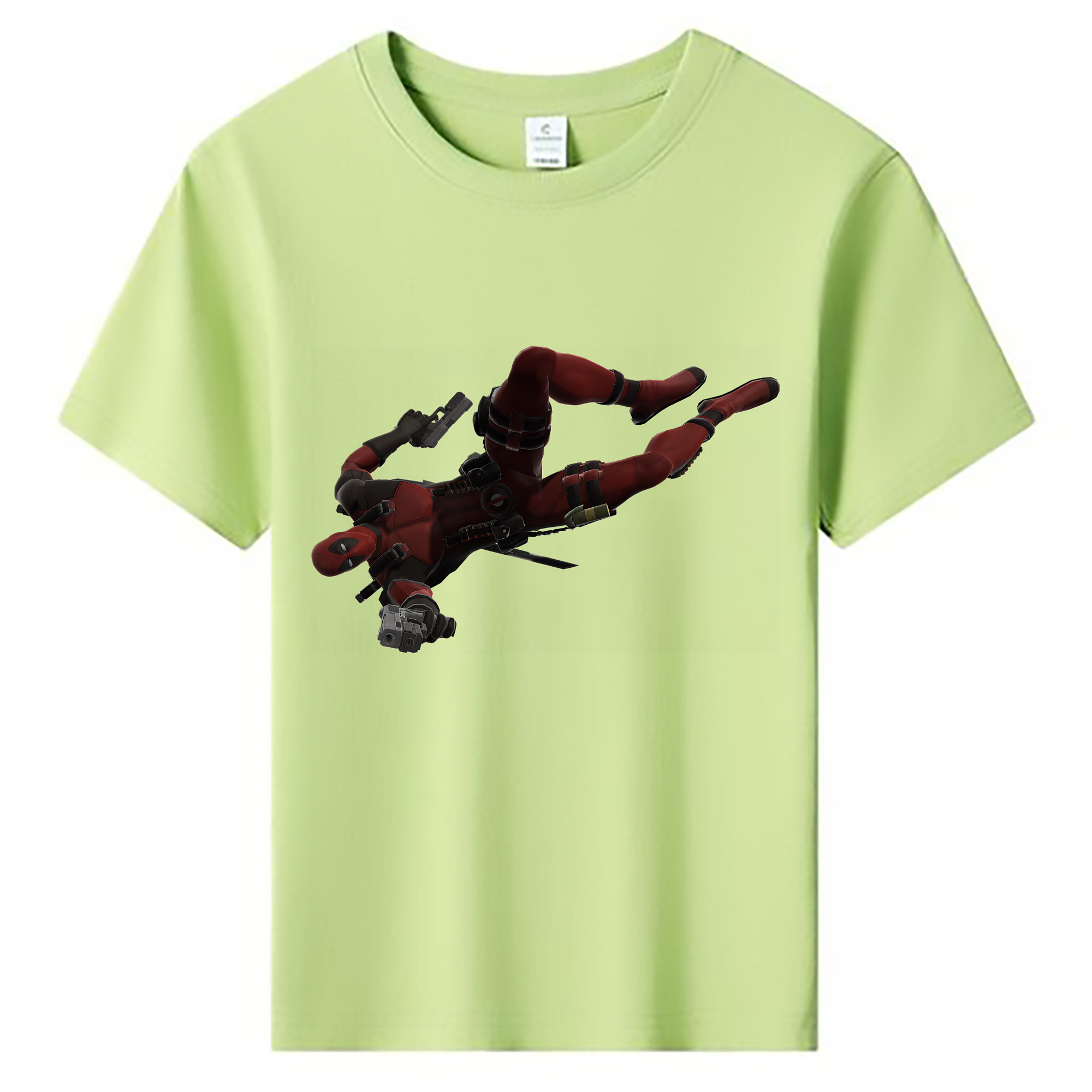 （画像用） Deadpool デッドプール 綿100％キッズTシャツ（フロントプリント）